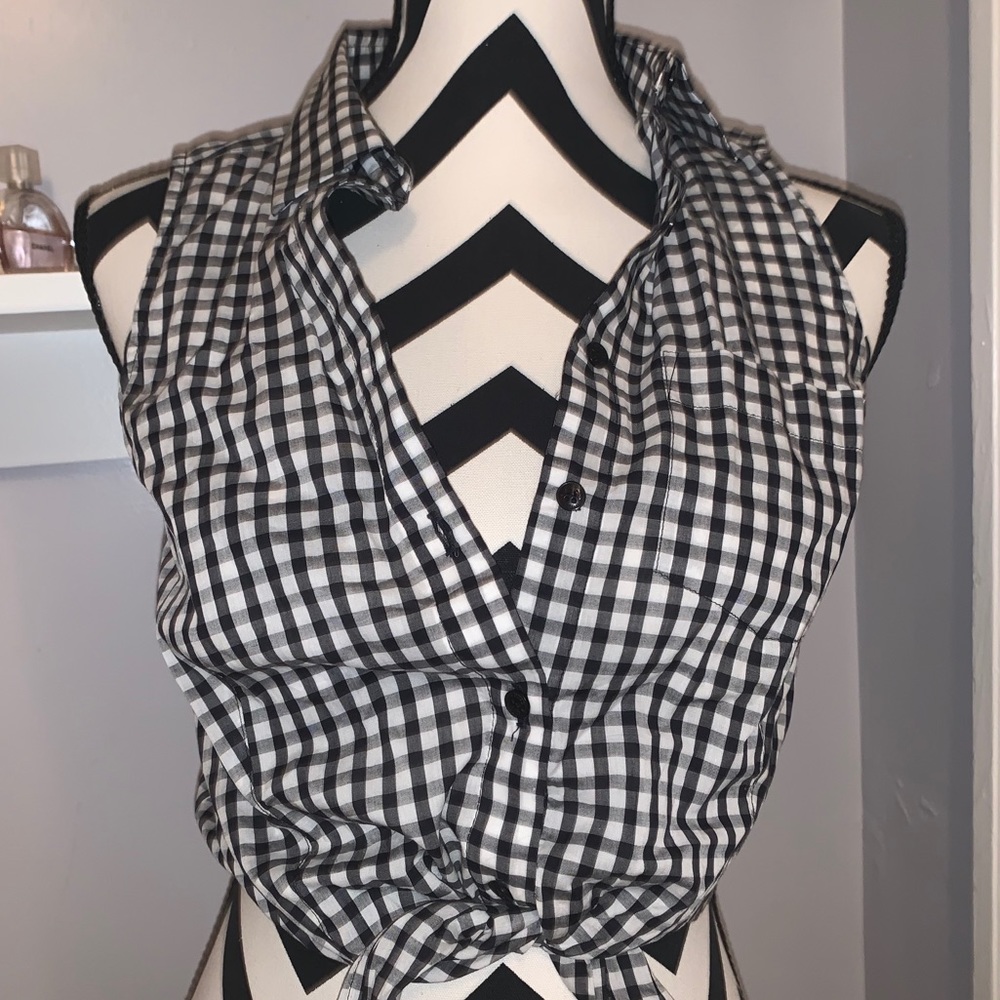 Plaid crop top!